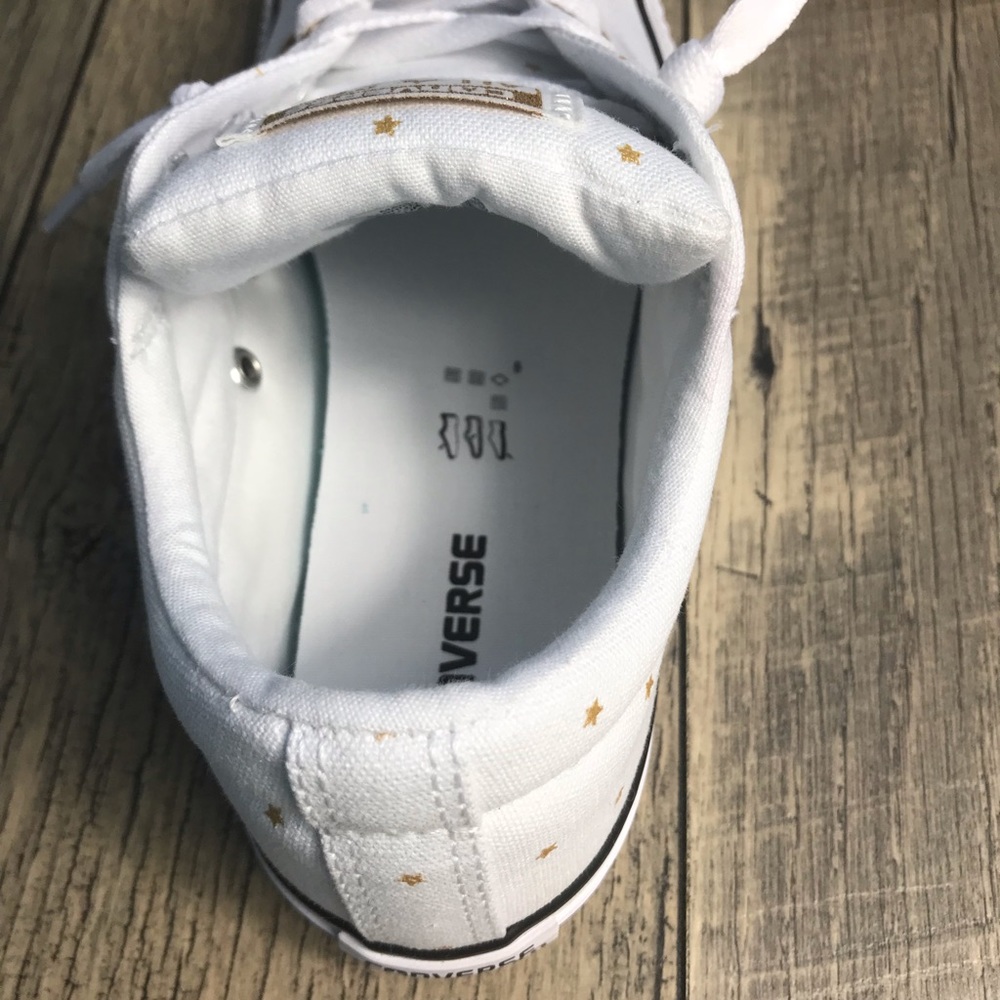 Converse Ctas Street Slip WhiteGold Stars ⭐️ WMNS - Picture 8 of 8